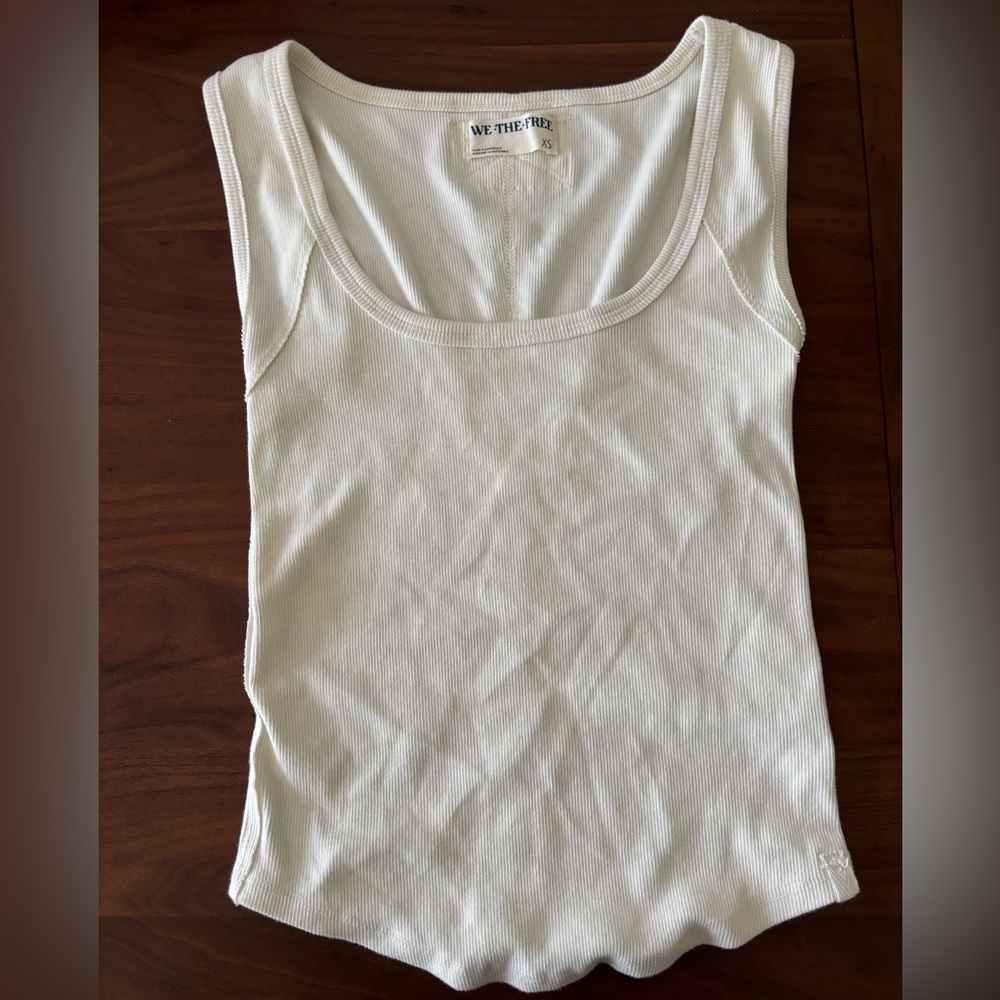 Free people white tank